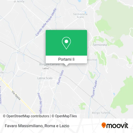Mappa Favaro Massimiliano
