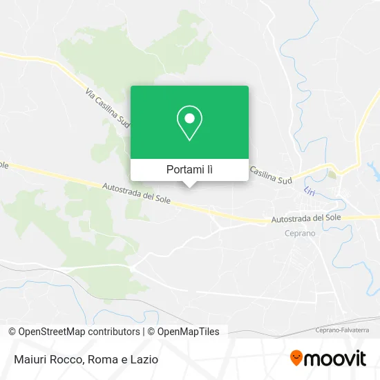 Mappa Maiuri Rocco
