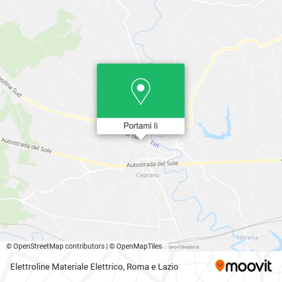 Mappa Elettroline Materiale Elettrico