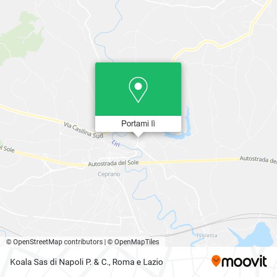 Mappa Koala Sas di Napoli P. & C.