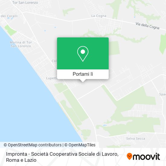 Mappa Impronta - Società Cooperativa Sociale di Lavoro