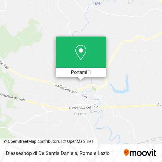 Mappa Diesseshop di De Santis Daniela