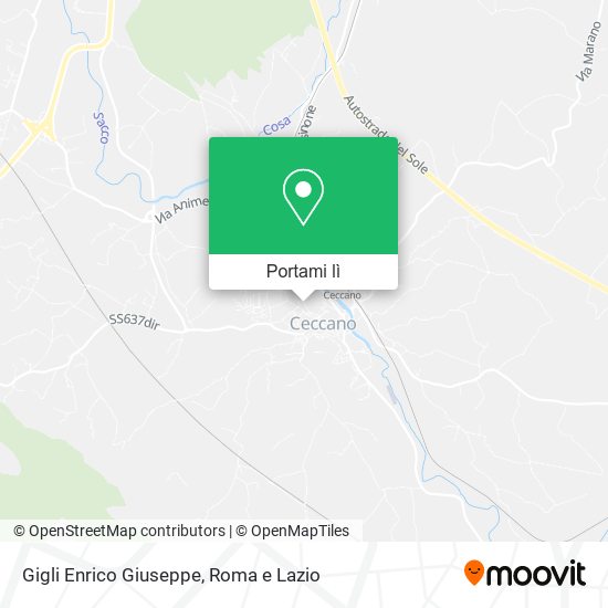 Mappa Gigli Enrico Giuseppe