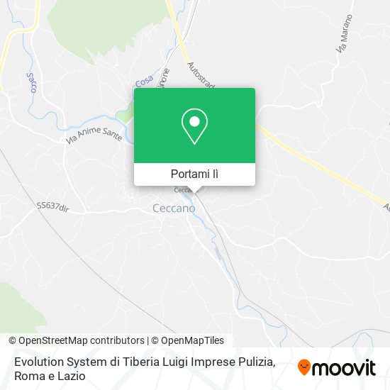 Mappa Evolution System di Tiberia Luigi Imprese Pulizia
