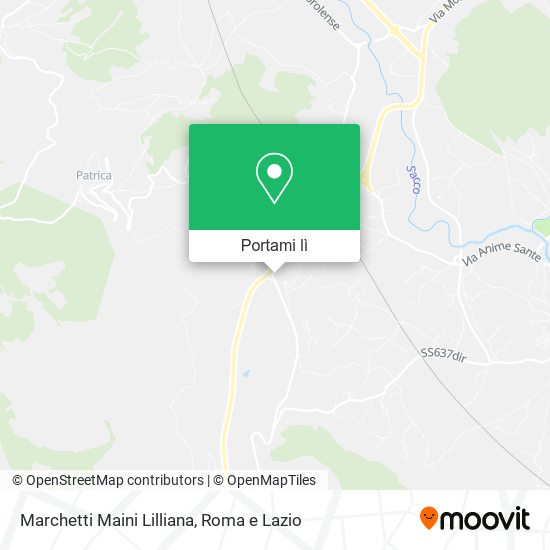 Mappa Marchetti Maini Lilliana