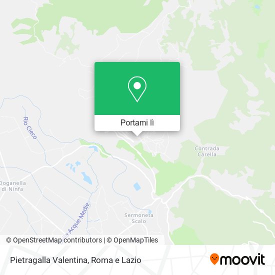 Mappa Pietragalla Valentina