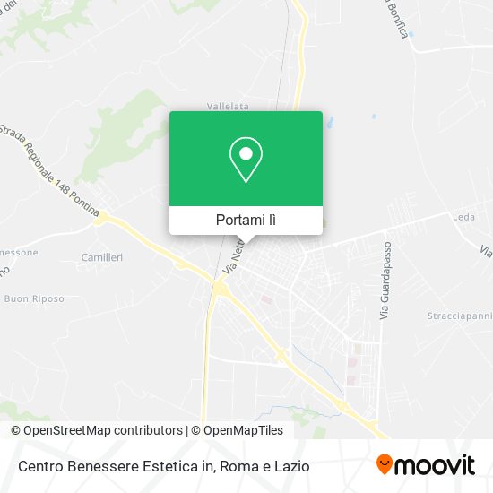 Mappa Centro Benessere Estetica in