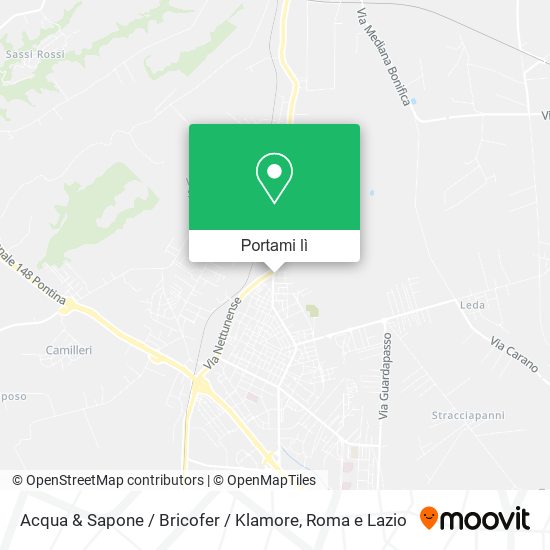 Mappa Acqua & Sapone / Bricofer / Klamore