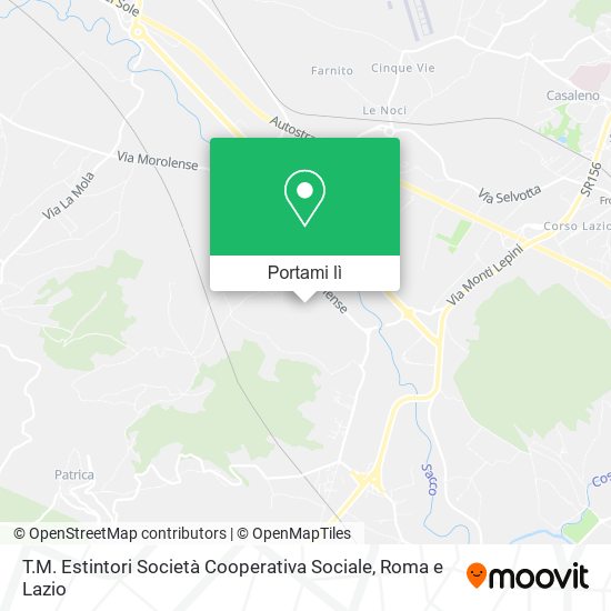 Mappa T.M. Estintori Società Cooperativa Sociale