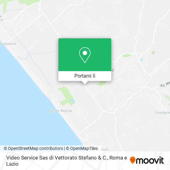 Mappa Video Service Sas di Vettorato Stefano & C.