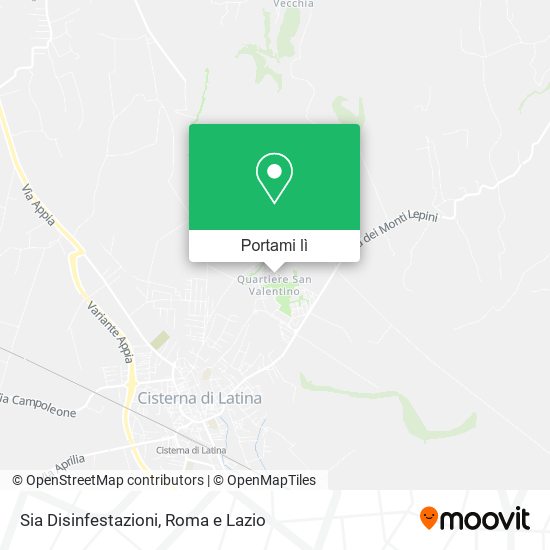 Mappa Sia Disinfestazioni