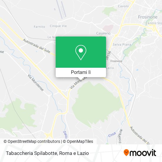 Mappa Tabaccheria Spilabotte