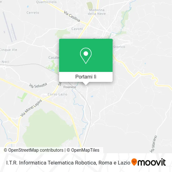 Mappa I.T.R. Informatica Telematica Robotica