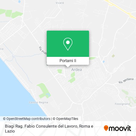 Mappa Biagi Rag. Fabio Consulente del Lavoro