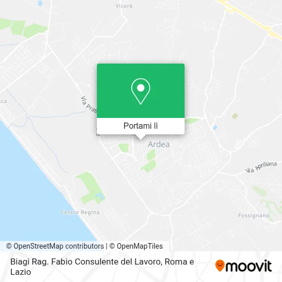 Mappa Biagi Rag. Fabio Consulente del Lavoro