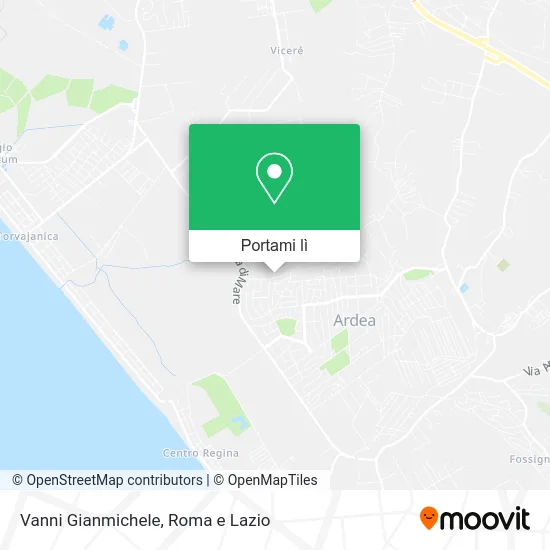 Mappa Vanni Gianmichele