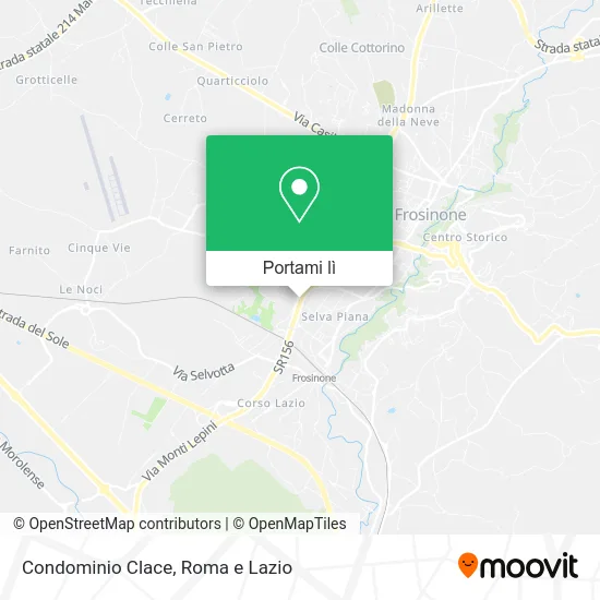 Mappa Condominio Clace
