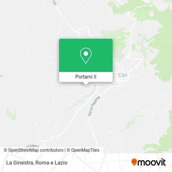 Mappa La Ginestra