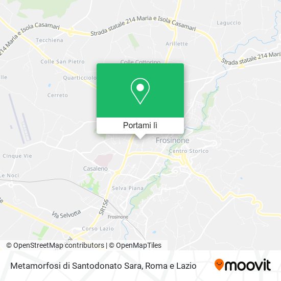 Mappa Metamorfosi di Santodonato Sara