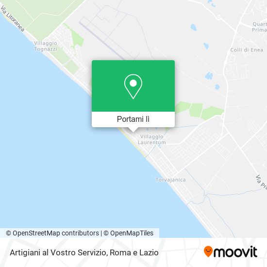 Mappa Artigiani al Vostro Servizio