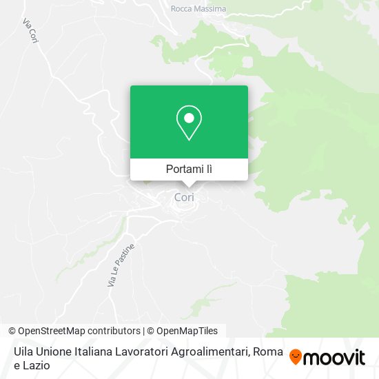 Mappa Uila Unione Italiana Lavoratori Agroalimentari
