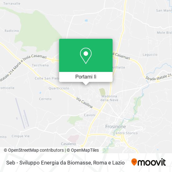 Mappa Seb - Sviluppo Energia da Biomasse