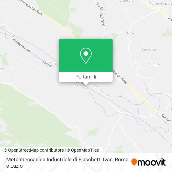 Mappa Metalmeccanica Industriale di Fiaschetti Ivan