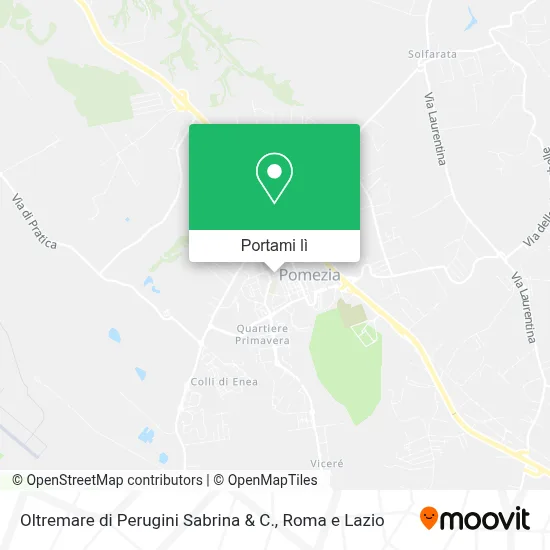 Mappa Oltremare di Perugini Sabrina & C.