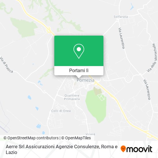 Mappa Aerre Srl Assicurazioni Agenzie Consulenze