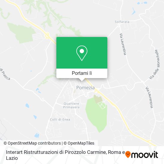 Mappa Interart Ristrutturazioni di Pirozzolo Carmine