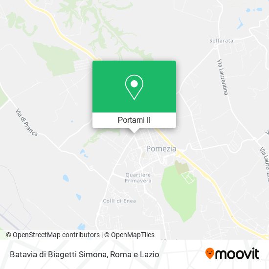 Mappa Batavia di Biagetti Simona