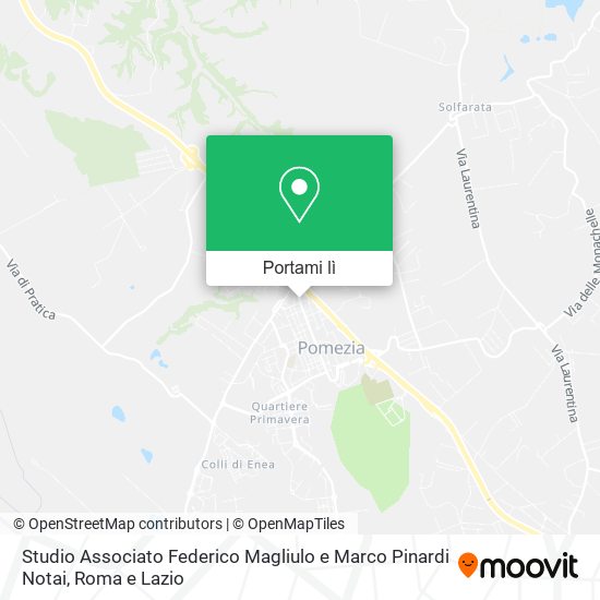 Mappa Studio Associato Federico Magliulo e Marco Pinardi Notai