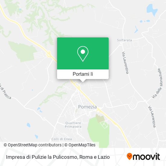 Mappa Impresa di Pulizie la Pulicosmo