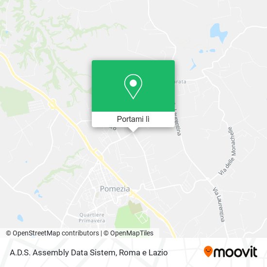 Mappa A.D.S. Assembly Data Sistem