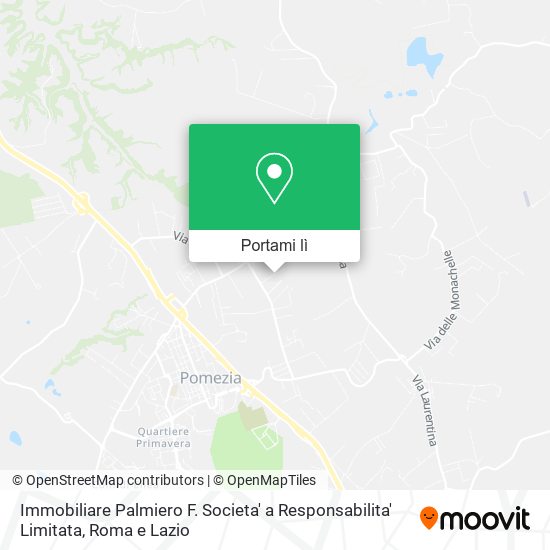 Mappa Immobiliare Palmiero F. Societa' a Responsabilita' Limitata