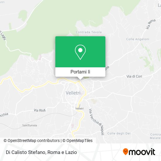 Mappa Di Calisto Stefano