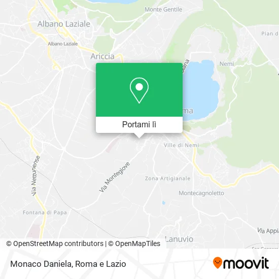 Mappa Monaco Daniela