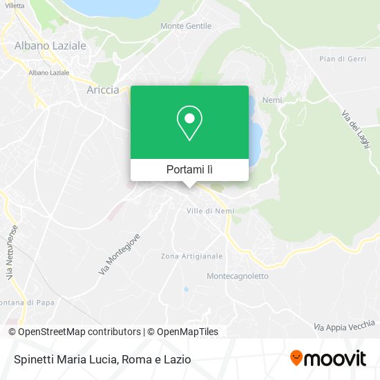 Mappa Spinetti Maria Lucia