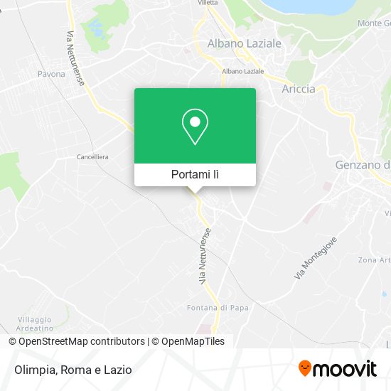 Mappa Olimpia