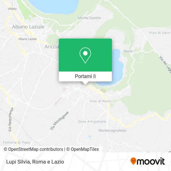 Mappa Lupi Silvia