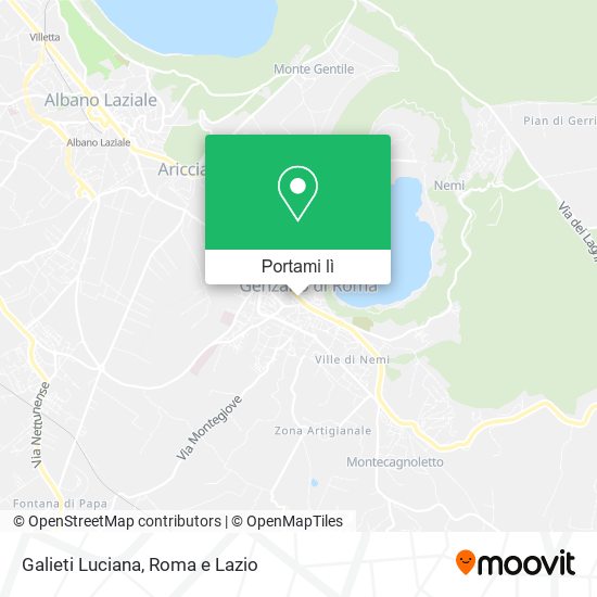 Mappa Galieti Luciana