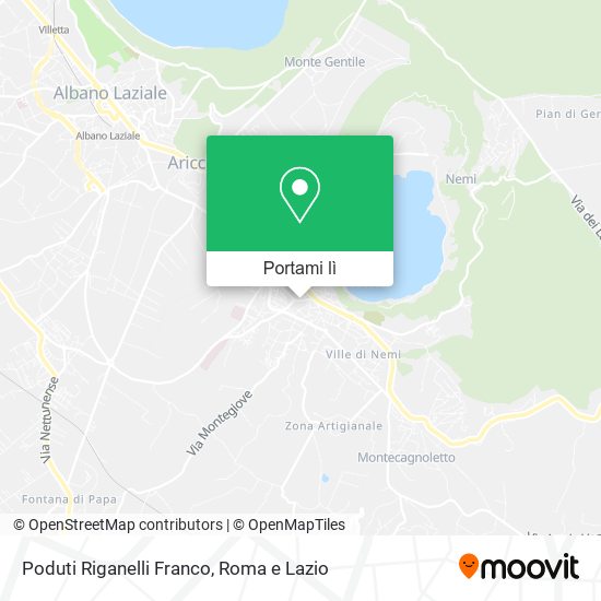 Mappa Poduti Riganelli Franco