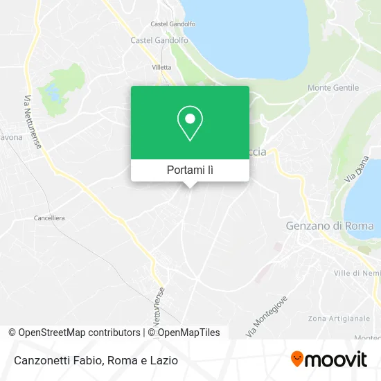 Mappa Canzonetti Fabio