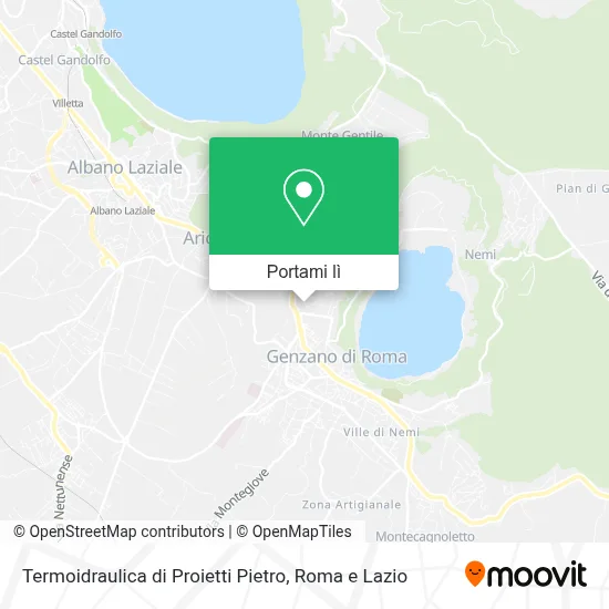 Mappa Termoidraulica di Proietti Pietro