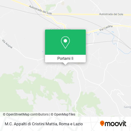 Mappa M.C. Appalti di Cristini Mattia
