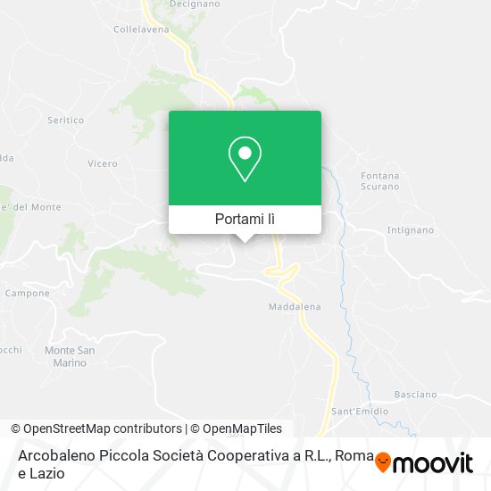 Mappa Arcobaleno Piccola Società Cooperativa a R.L.