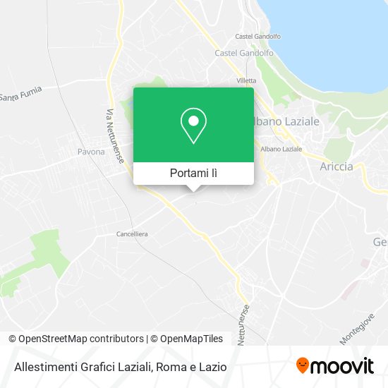 Mappa Allestimenti Grafici Laziali