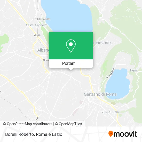 Mappa Borelli Roberto