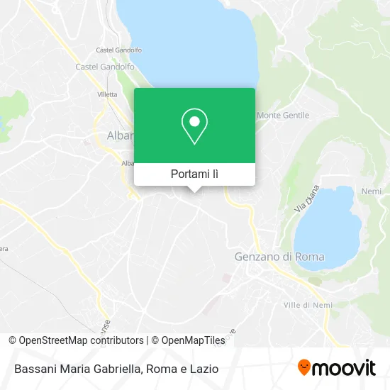 Mappa Bassani Maria Gabriella