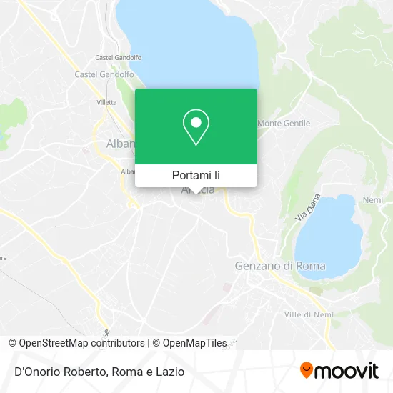 Mappa D'Onorio Roberto